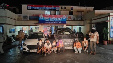 पुलिस ने 9 आरोपियों को किया गिरफ्तार