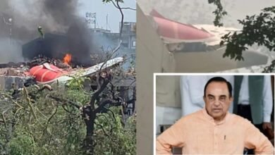 अहमदाबाद प्लेन हादसे पर