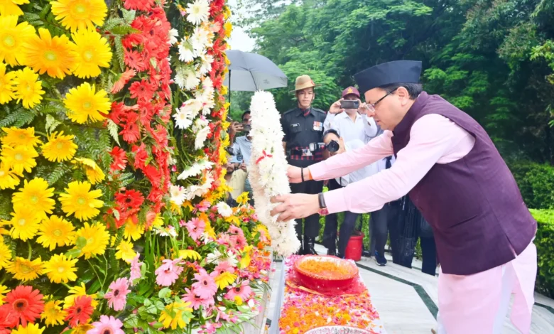 मुख्यमंत्री पुष्कर सिंह धामी