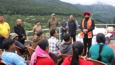 आपदाग्रस्त धराली और हर्षिल क्षेत्र का किया दौरा