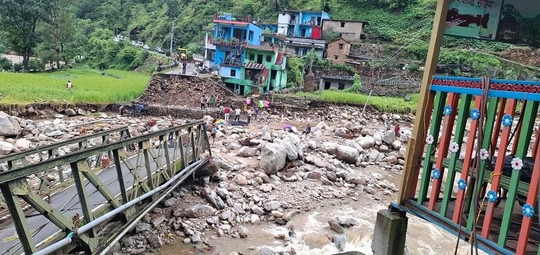This year disaster devastated settlements and businesses in Uttarakhand