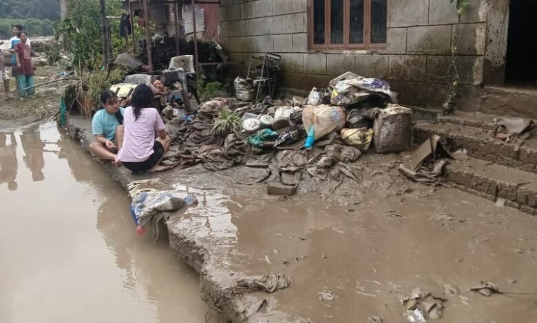 Rain destroyed the entire household in Guchhupani Sahastradhara