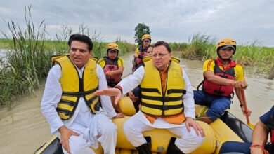 हरिद्वार के बाढ़ प्रभावित क्षेत्र