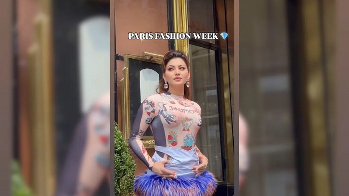 Urvashi Rautela rocks Paris Fashion Week