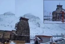 KedarnathSnowfall
